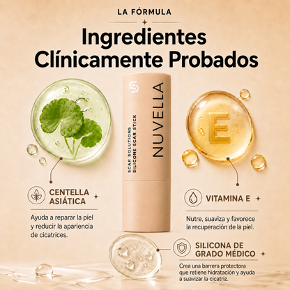 Reparador clínico de manchas y cicatrices – Silicona Médica Avanzada