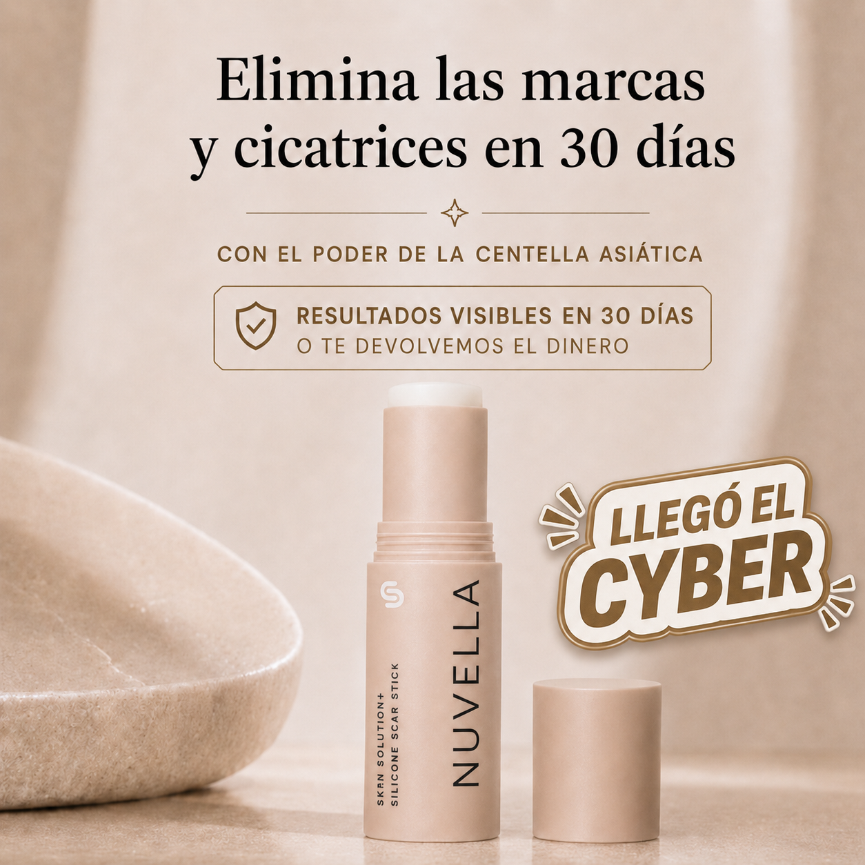 Reparador clínico de manchas y cicatrices – Silicona Médica Avanzada